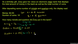 Solve quadratic equations and systems, and determine roots or a higher order solve each equation by using the indicated method. System Of Equations Algebra All Content Math Khan Academy