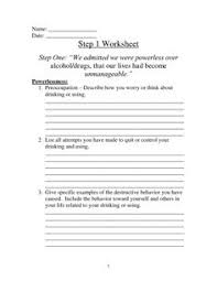 Take a day off each week 75. 34 Aa Worksheets Ideas 12 Step Recovery Worksheets 12 Step Worksheets 12 Steps Recovery