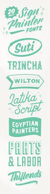 20 Sign Painter Fonts To Create Labels Signs And Cards Creative Market Blog