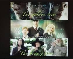 These three characters became best friends in the first film and never looked. Favourite Trio Hp Crossover Amino