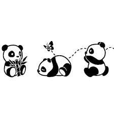 Black And White Cute Baby Panda Drawing Resources Are Limited So China Even Those Born Small Businesses Likely Funny Panda Pictures In 2020 Cute Panda Drawing Panda Bear Art Panda Art