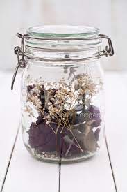 Fits in a pint or quart mason jar or similar vase. Dried Flowers In A Jar Stock Photos Freeimages Com
