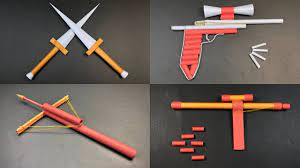 Overall rating of how to make paper weapons is 0. Origami Weapons Easy How To Make Paper Things Origami Paper Gun Paper Craft Youtube
