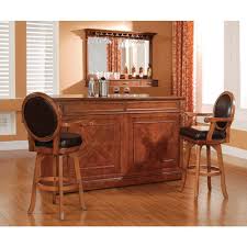 Hillsdale Furniture Warrington 26 In Rich Cherry Swivel Cushioned Bar Stool 6125 830 Bar Stools Hillsdale Furniture Furniture