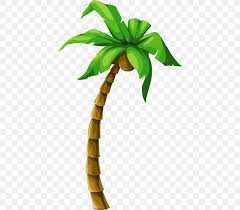 Logo beach holiday sunset ocean vocation vector. Coconut Tree Euclidean Vector Beach Png 424x717px Coconut Arecaceae Arecales Beach Flower Download Free
