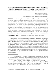 Olá equipe de enfermagem, sejam muito bem vindos para mais um papo reto sobre assuntos da enfermagem. Http Www2 Uefs Br Sitientibus Pdf 33 Pesquisa No Curso Tecnico De Enfermagem Pdf
