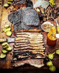Beef Brisket Is Just Bigger And Better In Texas Mouthwatering Carnivorous Smoked Beef Heaven Myfoodeatsyourf Rustic Food Photography Food Photographing Food