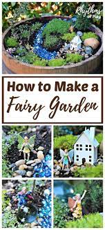 How To Make A Fairy Garden Step By Step Tutorial Kids Fairy Garden Fairy Garden Diy Fairy Garden