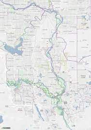 Calgary Bicycle Path Map Se Calgary River Trails, Calgary Mountain Biking Trails | Trailforks