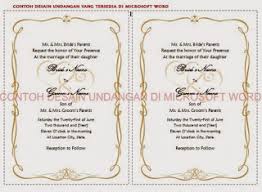 Pernikahan memang salah satu momen yang dapat menguras emosi terutama kedua calon mempelai. 86 Koleksi Contoh Undangan Pernikahan Word 2007 Gratis Terbaru Contoh Undangan