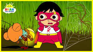 What's the trick behind it??. Ryan Shrinks In Bugs World Cartoon Animation For Children Youtube