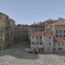 Old Town 3d Model Old Town 3d Model Towns