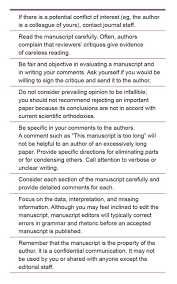 Check spelling or type a new query. Peer Review Guidance How Do You Write A Good Review