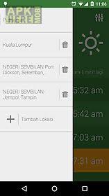 Waktu solat islam yang paling tepat di seremban, negeri sembilan malaysia waktu fajar hari ini 05:49 am, waktu zohor 01:19 pm, waktu asar 04:44 pm, waktu maghrib 07:27 pm & waktu isyak 08:41 pm. Waktu Solat For Android Free Download At Apk Here Store Apktidy Com