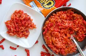 Gently blitz cheetos into coarse crumbs. Flaming Hot Cheetos Mac N Cheese The Naughty Fork