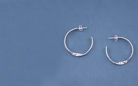 They draw attention to your face. Silver Hoop Earrings Online India Big And Small Hoop Earrings For Women Fourseven