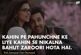 Best Quotes From Bollywood Movies 20 Famous Quotes Bollywood Quotes Famous Love Quotes Yjhd Quotes