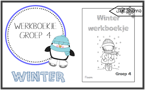 juf shanna thema winter werkboekje voor groep 4 school winter classroom