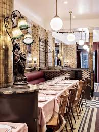 This New Pretty In Pink Restaurant Might Be The Most French Spot In Paris Restaurant Private Dining Room Pink Restaurant