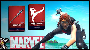 Fortnite battle royale is a free to play battle royale game mode within the fortnite universe. Marvel S Black Widow In Fortnite Before You Buy Complete Cosmetic Guide Youtube