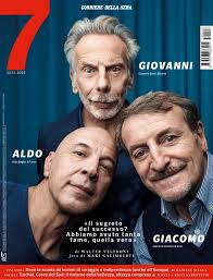 ALDO BAGLIO, 67 ANNI GIOVANNI STORTI, 68 ANNI GIACOMO PORETTI, 69 ANNI «ll  segreto del successo? Abbiamo avuto tanta fame, quella vera» Di Walter  Veltroni Foto di Maki Galimberti La copertina del