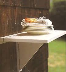 Bbq Side Table With Images Collapsible Shelves Laundry Room Folding Table Outdoor Shelves