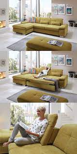 Modernes Ecksofa Artus Setze Mit Dieser Garnitur Bezogen In Einem Leuchtend Grunen Che Furniture Design Living Room Living Room Sofa Living Room Sofa Design