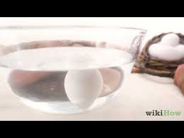 This has to do with the distribution of gasses in the egg that builds up as it ages. 4 Ways To Tell If An Egg Is Bad Wikihow