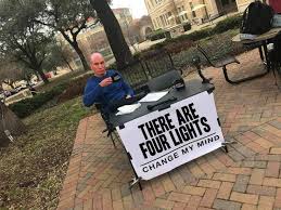 Trekn2thefuture Captain Jean Luc Picard Shouting Defiantly There Are Four Lights Funny Pictures Funny Funny Memes