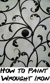 Apr 06, 2020 · whenever your outdoor furniture is clean, it is also the best time to check if it needs any further work done on it, like renewing or just repainting. How To Paint Wrought Iron Painted Wrought Iron Wrought Iron Decor Wrought Iron Patio Furniture