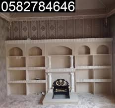 مشبات فخمه Home Decor Bookcase Shelves
