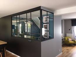 Verriere D Interieur Dans Couloir Verriere D Interieur Atelier Akr French Design Akr French Design Amenagement Maison Verrieres Interieure Verriere