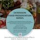 Extension Food Preservation Series – 3 Day event image
