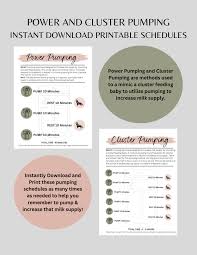 Power Pumping Schedule