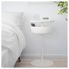 lierskogen table chevet blanc ikea meuble de style chevet blanc table de chevet blanche