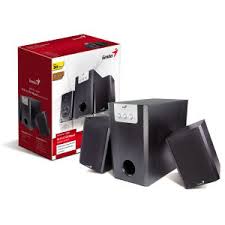 Drevené stereo reproduktory s čistým a presným zvukom zvýšia kvalitu zvuku vášho notebooku alebo pc. Genius Repro Sw Hf 2 1 3000 Drevene Visen 80w 2 1