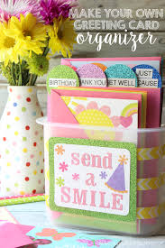 Whether you want to send a custom birthday card, photo christmas card, or simply a thoughtful personalized card, we have tools and templates to bring your greetings to life. Send A Smile With Hallmark Diy Greeting Card Organizer Greeting Card Organizer Greeting Card Storage Greeting Cards Diy