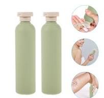 Shower Gel Bottle Small Travel Containers Shampoo and Conditioner Bottles  Pp or Toiletry Size Empty Dispenser 4 Pcs