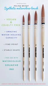 Professional Watercolour Brush Cruelty Free Vegan Etsy In 2021 Art Tools Drawing Watercolor Brushes Best Watercolor Brushes