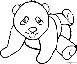 School's out for summer, so keep kids of all ages busy with summer coloring sheets. Cute Baby Panda Coloring Page Coloringall