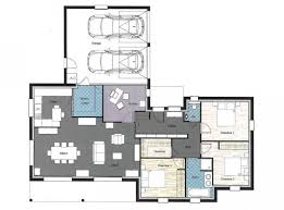 Plan Maison Ap 3ch 111 Bac Acier Plan Maison Plain Pied Plan Maison Plan De Maison Moderne Plain Pied
