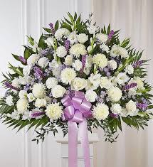 So i immediately contacted 1800flowers customer service department. Lovely Lavender Medley Flower Delivery 800 Flowers Funeral Flowers