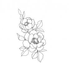 Flowers Drawing Design Pattern Tattoo Ideas 56 Super Ideas Flower Drawing Flower Sketches Tattoo Fonts