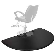 mefeir 3 ft x 5 ft semi circle 5 8 thick anti fatigue comfort standing salon floor mat perfect for barber beauty hair s chair style anti fatigue mat salons