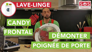 Comment Demonter La Poignee De Porte D Un Lave Linge Frontal Candy Lave Linge Lave Linge Frontal Lave