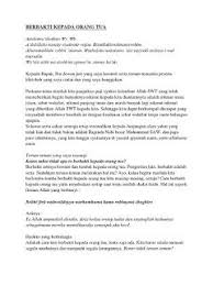 Mereka merupakan golongan yang paling berjasa kepada keluarga, masyarakat dan negara. Pin Di Teks Pidato Berbakti Kepada Orang Tua