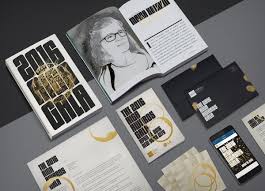 Design S Golden Boy Rodrigo Corral Puts Down His Book Jobs To Create The Dazzling Aiga Gala Identity Aiga Art Design Event Branding