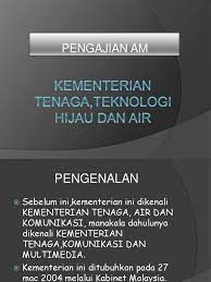 Kementerian tenaga, air dan komunikasi (ktak) dibawah projek pemberian perkhidmatan sejagat (usp) fasa 5, sebanyak 250 lokasi akan dibangunkan untuk meningkatkan pembangunan modal insan. Kementerian Tenaga Teknologi Hijau Dan Air 3