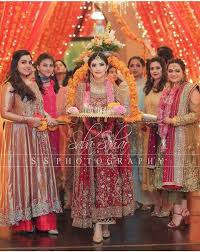 Groom Sister With Her Cousins On Mehndi Indian Dresses Traditional Bride Inspiration Bridal Style