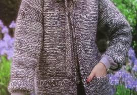 Now, here's the free vintage pattern book i promised. Easy Garter Cardigan Free Vintage Knitting Pattern Red Basket Crafts